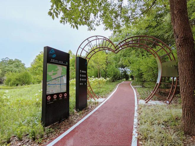 九游体育网站：休憩、散步、打篮球……闵行又有新绿地建好啦(图6)