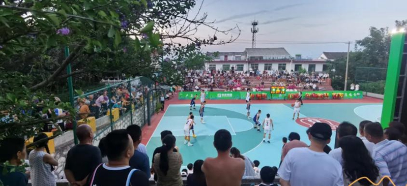 九游体育:8号篮球场——体育与美丽乡村深度融合的新风景