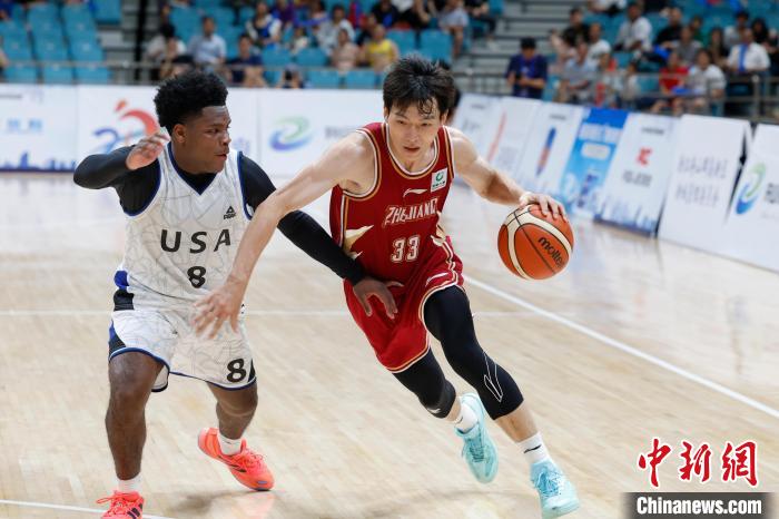 中外職業男子籃球挑戰賽落地舟山