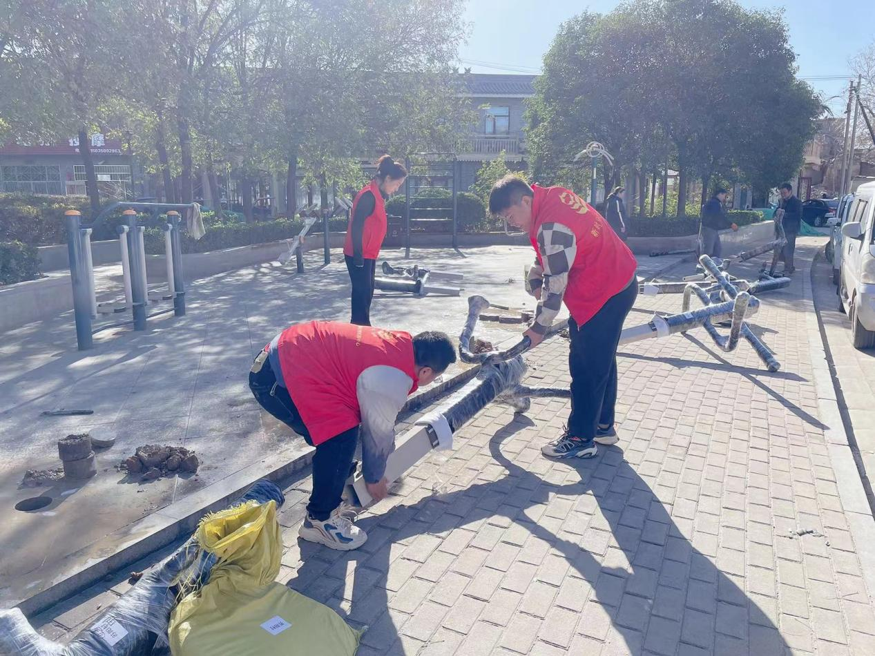 新绛县增设健身器材提升居民健身体验