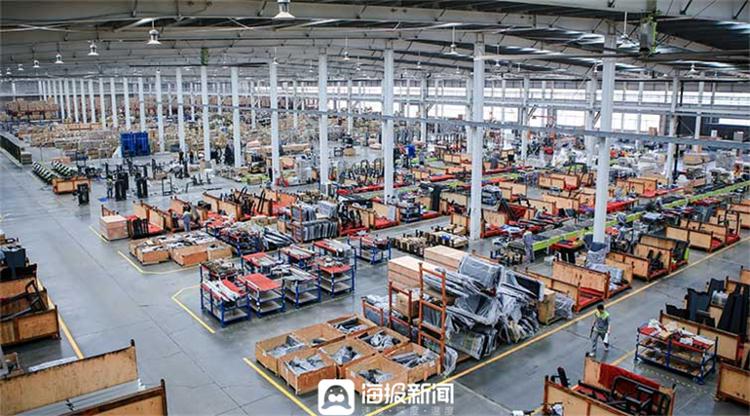 九游体育网站：产业链上的山东好品牌丨从焊接机器人到数字工厂大胡子运动器材助力德州打造体育名城_大众网
