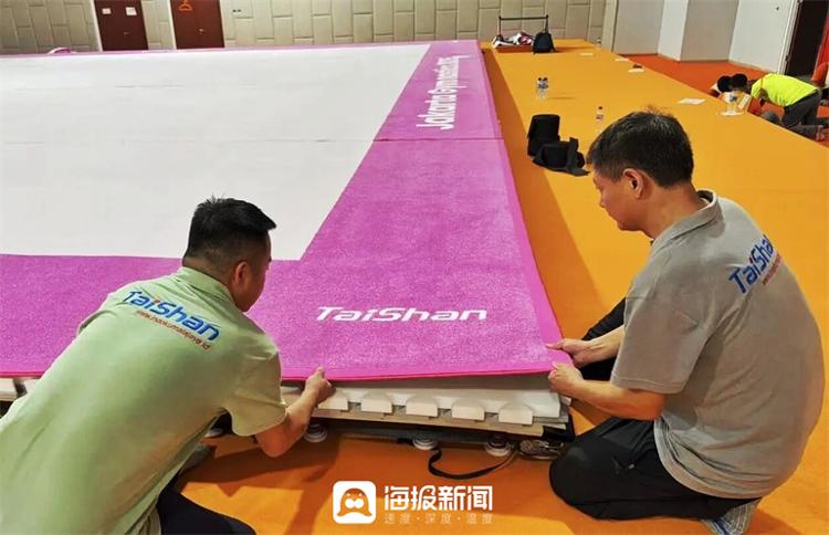 九游体育：印尼体操世锦赛明日启幕泰山体育以“中国智造”护航全球体操盛会_大众网(图4)