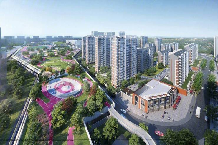 九游体育：好房热搜NO1招商奥体公园售楼处发布：招商奥体公园热搜TOP1(图4)
