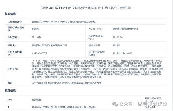 昆明这里将新建两所学校！